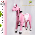 For selling!!!pink plush pony toy, moving unicorn in mall, 4 wheels scooter for adults